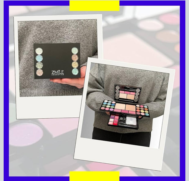 🌿 Palette de Maquillage Vegan – Format Voyage
