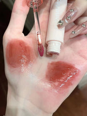 Gloss Lèvres effet Miroir - Cherry Pink / Nude Brown / Transparent