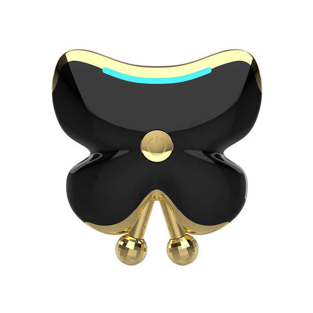 Appareil de Massage Facial Multifonctionnel Électrique – Lumière Colorée & Vibration Chaude