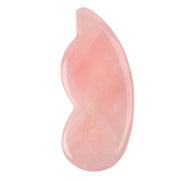 Outils de Massage Gua Sha en Quartz Rose Naturel