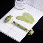 Ensemble de Massage Gua Sha – Planche de Grattage en Cristal de Jade Xiuyu