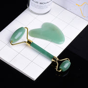 Ensemble de Massage Gua Sha – Planche de Grattage en Cristal de Jade Xiuyu