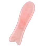 Outils de Massage Gua Sha en Quartz Rose Naturel
