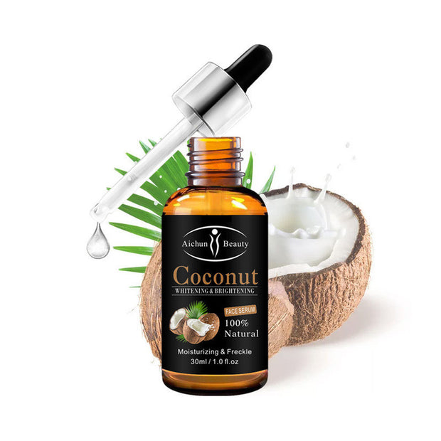 Sérum Éclaircissant Visage à la Noix de Coco – 30ml