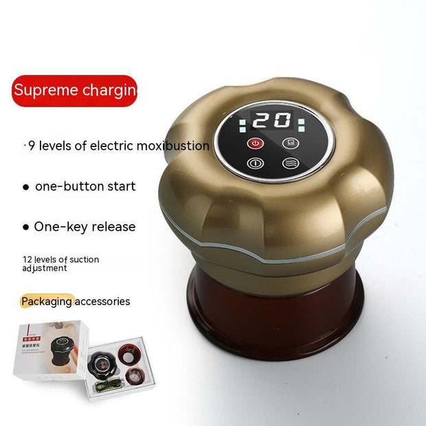 Massager Gua Sha Électrique Intelligent – Chauffe, Massage et Aspiration pour Tout le Corps