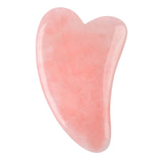 Outils de Massage Gua Sha en Quartz Rose Naturel