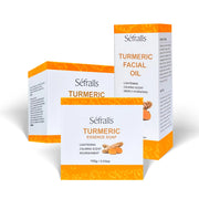 Séfralls – Coffret Soin Visage au Curcuma  ✨ Set complet pour une peau éclatante, purifiée et visiblement plus jeune.