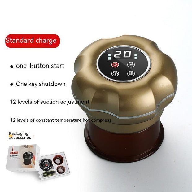 Massager Gua Sha Électrique Intelligent – Chauffe, Massage et Aspiration pour Tout le Corps