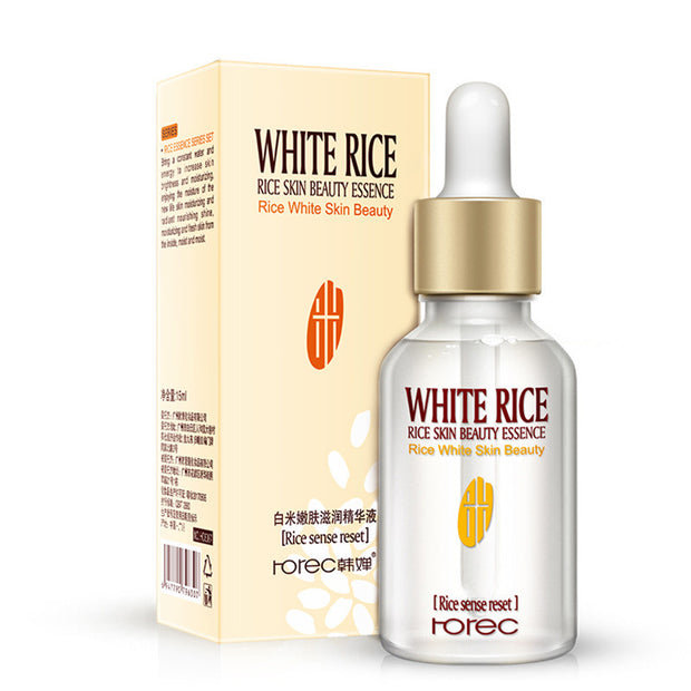Sérum au Riz Blanc – Rajeunissement et Hydratation