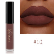 NICEFACE™ Lip Glaze Mat Velours – Fini Mat, Waterproof &amp; Longue Tenue