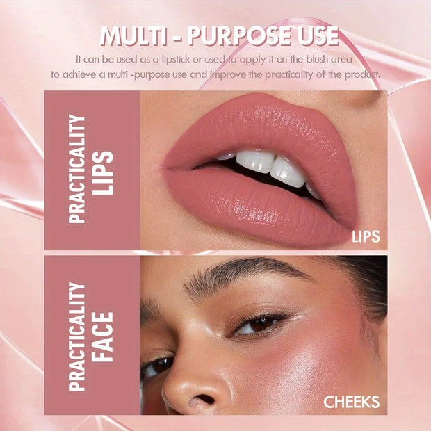 Crayon Rouge à Lèvres Mat – Longue Tenue & Waterproof