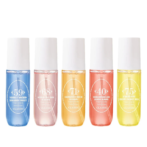 Parfum Liquide Naturel Sans Alcool – Spray Hypoallergénique Multi-Usage