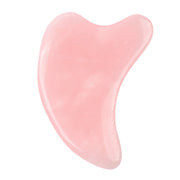 Outils de Massage Gua Sha en Quartz Rose Naturel