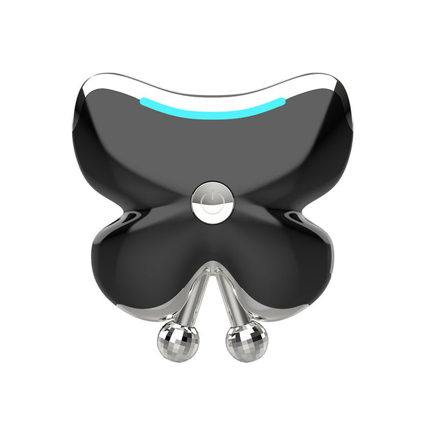 Appareil de Massage Facial Multifonctionnel Électrique – Lumière Colorée & Vibration Chaude