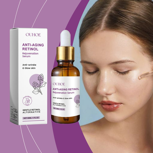 Sérum au Bakuchiol & Rétinol pour le Rajeunissement de la Peau – 30ml