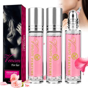 Parfum Roll-On pour Femme – Coffret 3 Pièces – Fraîcheur Longue Durée