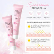Set de Soins Sakura – Routine Visage Complète (4 pièces)- Kit de Voyage