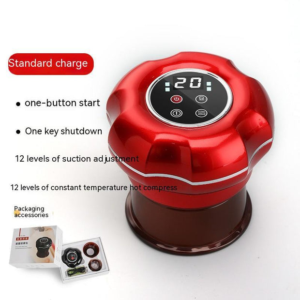 Massager Gua Sha Électrique Intelligent – Chauffe, Massage et Aspiration pour Tout le Corps