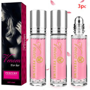 Parfum Roll-On pour Femme – Coffret 3 Pièces – Fraîcheur Longue Durée