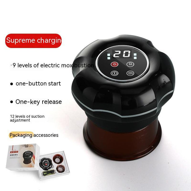 Massager Gua Sha Électrique Intelligent – Chauffe, Massage et Aspiration pour Tout le Corps
