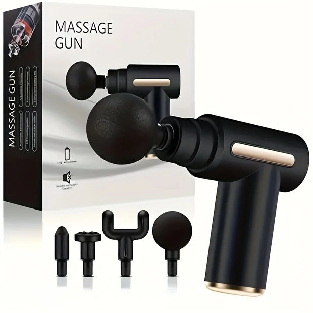 Pistolet de Massage Musculaire Profond à percussion – Soulagement & Récupération