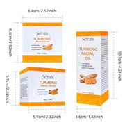 Séfralls – Coffret Soin Visage au Curcuma  ✨ Set complet pour une peau éclatante, purifiée et visiblement plus jeune.