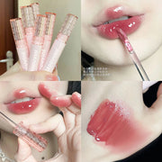 Gloss Lèvres effet Miroir - Cherry Pink / Nude Brown / Transparent