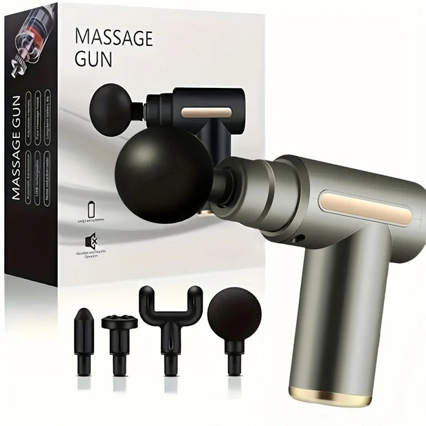 Pistolet de Massage Musculaire Profond à percussion – Soulagement & Récupération