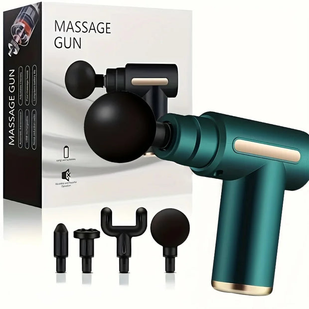 Pistolet de Massage Musculaire Profond à percussion – Soulagement & Récupération