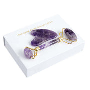Ensemble de Massage Gua Sha – Planche de Grattage en Cristal de Jade Xiuyu