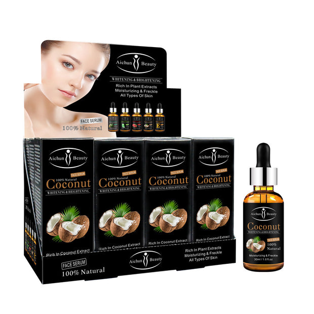 Sérum Éclaircissant Visage à la Noix de Coco – 30ml